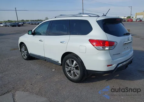 2013 Nissan Pathfinder S из США, поврежденный, VIN 5N1AR2MN5DC668453